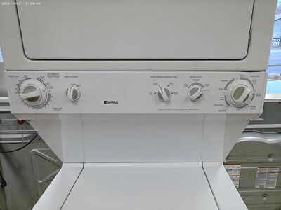 Stacked Top Load Washer and Dryer~90 Day Guarantee