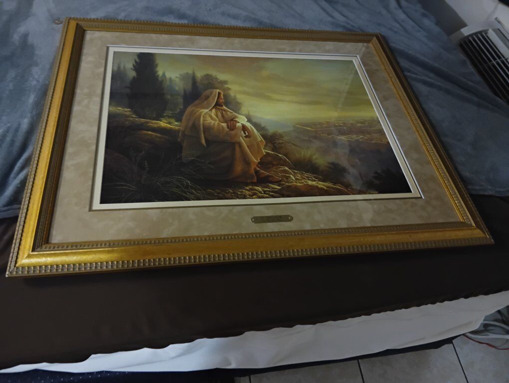 Hand Signed # 3197 of 5000 O Jerusalem by Greg H O