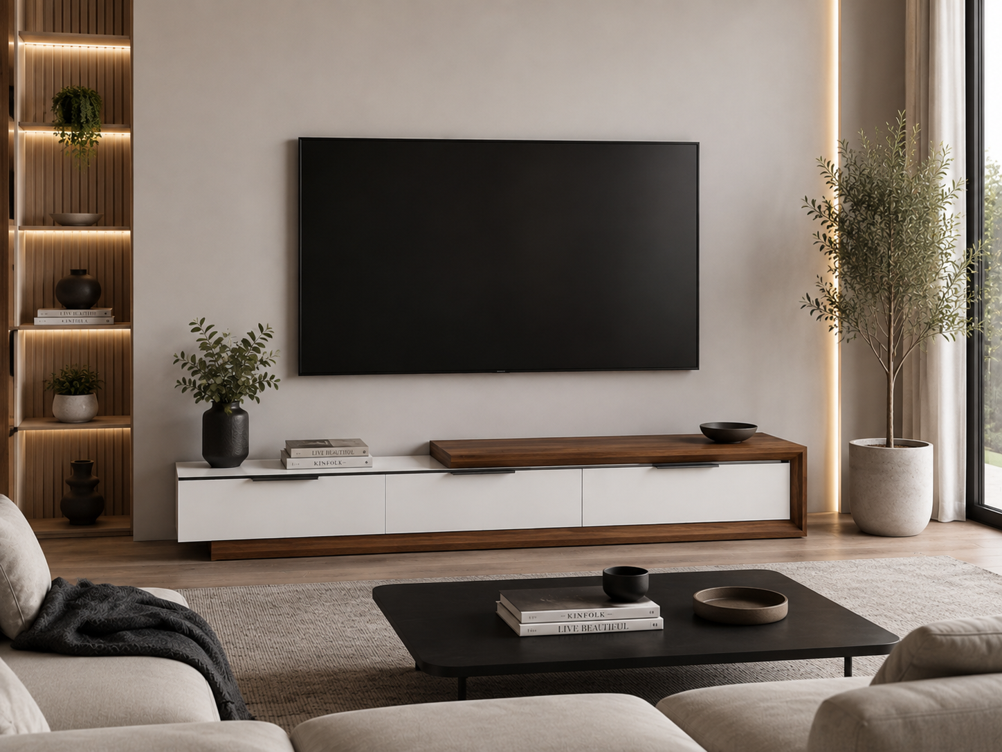 MODERN TV STAND