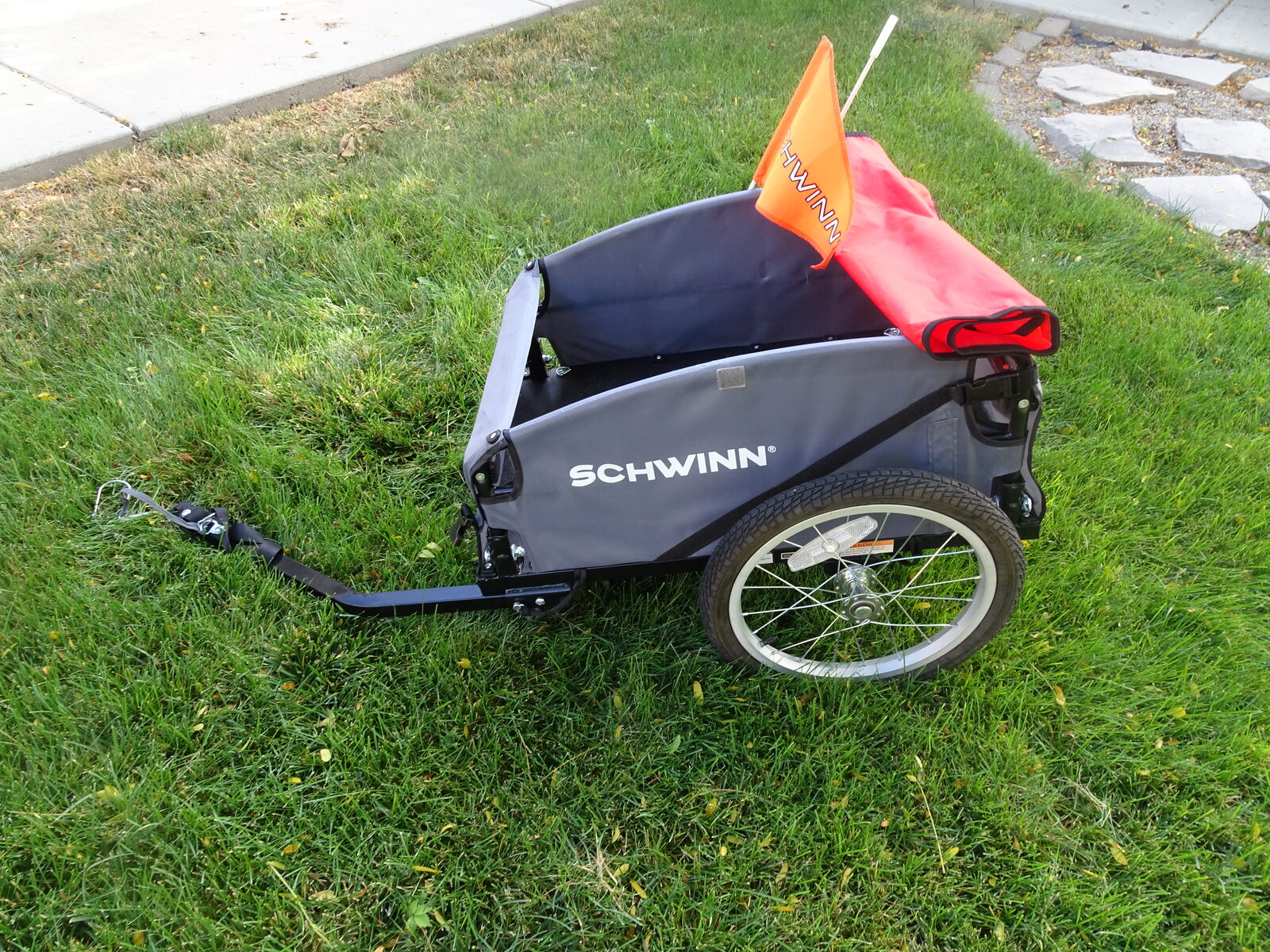 Bicycle cargo trailer