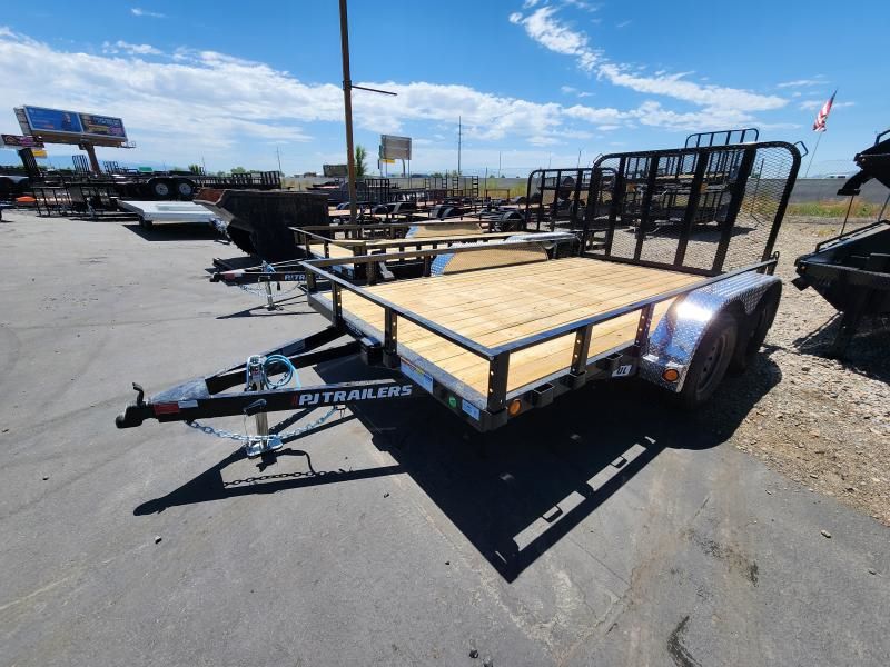 2026 PJ Trailers 7X12 UL 7K Utility Trailer