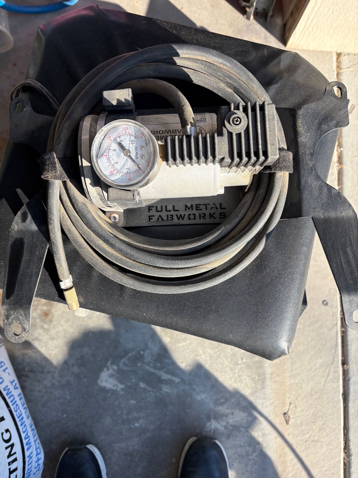 Full Metal Fabworks compressor for Polaris