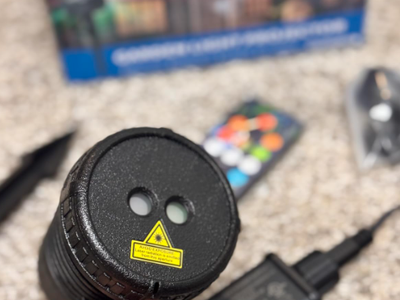 New in box Christmas Projector Lights