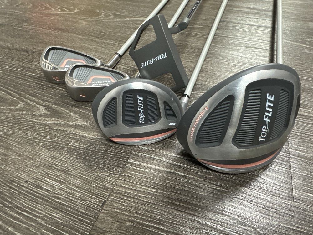 TOP FLITE LEFT-HANDED WOMENS GOLF SET