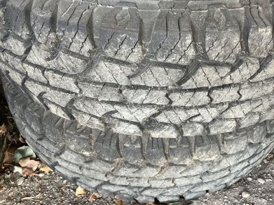 225 75 R16 Mounted On Chevy 1 Ton Wheels