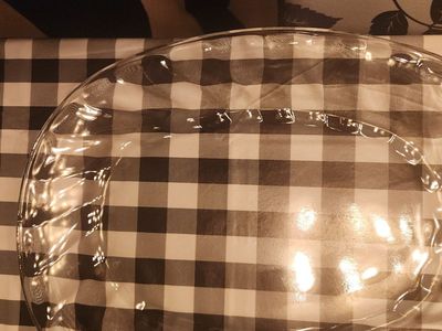 black cloth table cloth 64x108