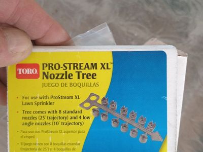 Toro Pro-STREAM XL Nozzle Tree