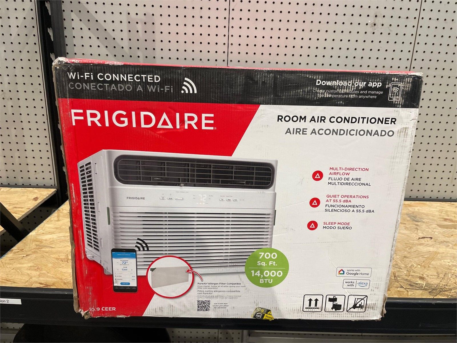 Frigidaire 14,000 BTU Smart Window AC - New