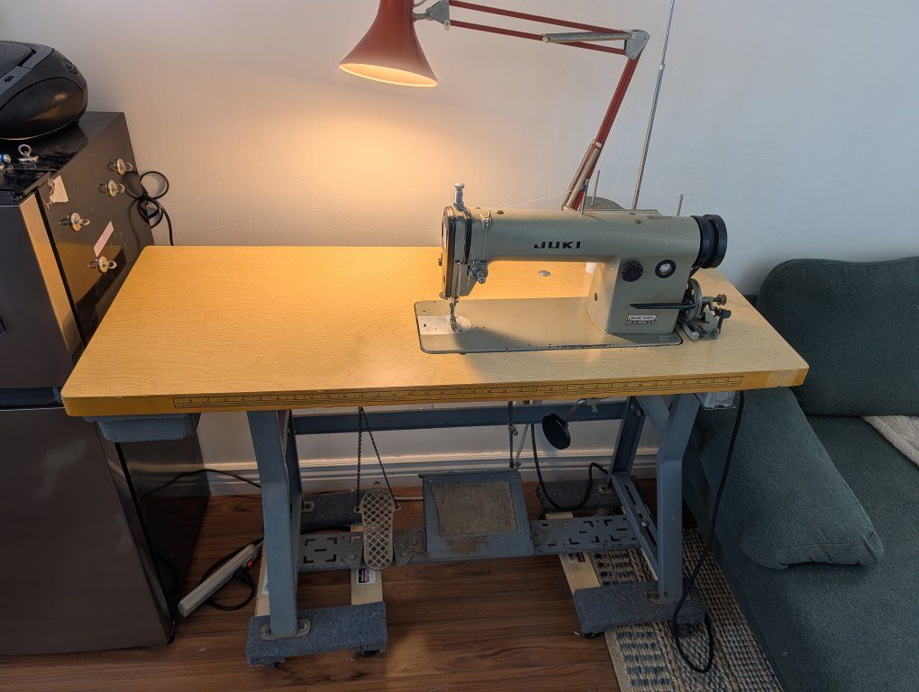 Juki Sewing Machine and Table