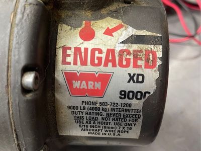 Warn Winch 9k lbs