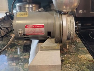 Retsel Avenger Stone Flour and Cereal Mill Dayton Gearmotor Works Great Very Clean
