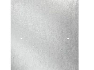 Delta 24-3/8 in. x 63-1/8 in. x 1/4 in. (6mm) Frameless Pivoting Shower Door Glass Panel in Rain (For 27-30 in. Doors)