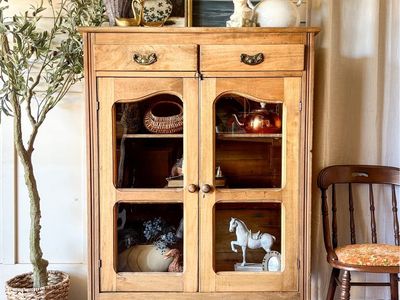 *FREE DELIVERY* Antique Cottage Pie Safe Shelf/Cupboard