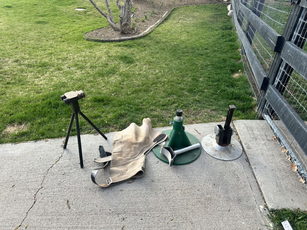 Horse Shoing Tools