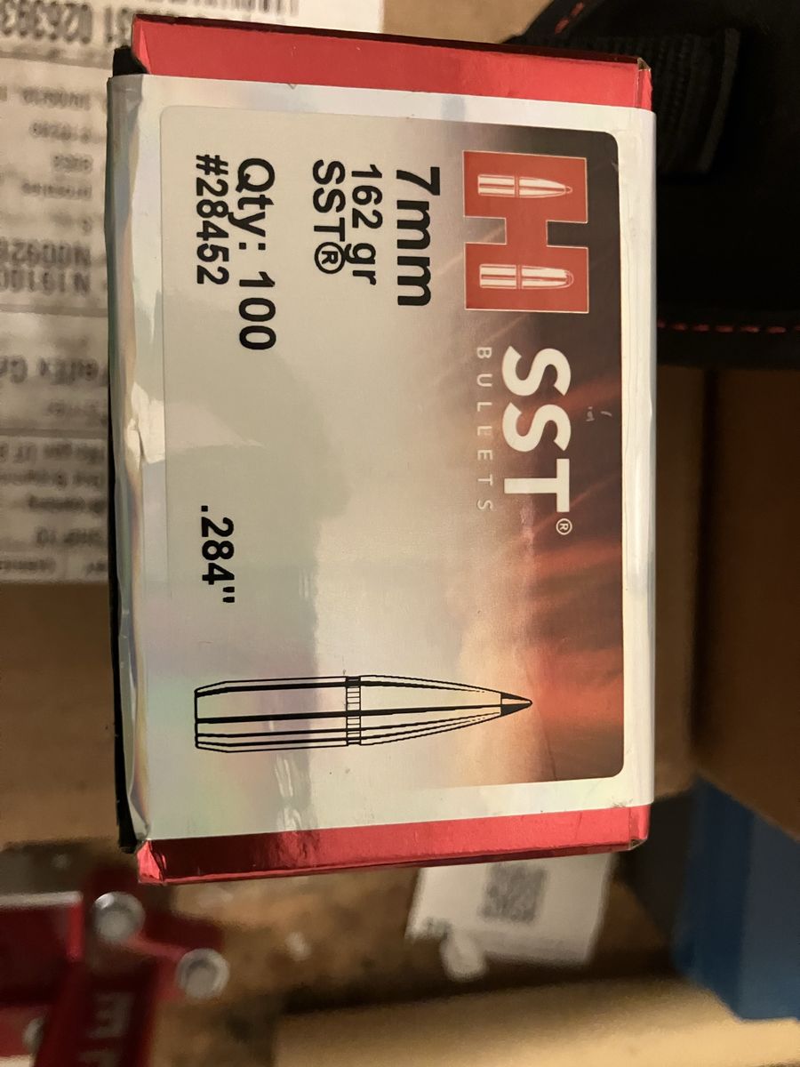 Hornady SST Bullets 7mm 162 gr 