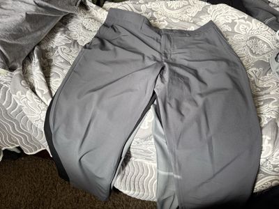 Nike & Adidas Men's Golf Pants, Size 34W 32L - 3 Pairs, Gray & Black