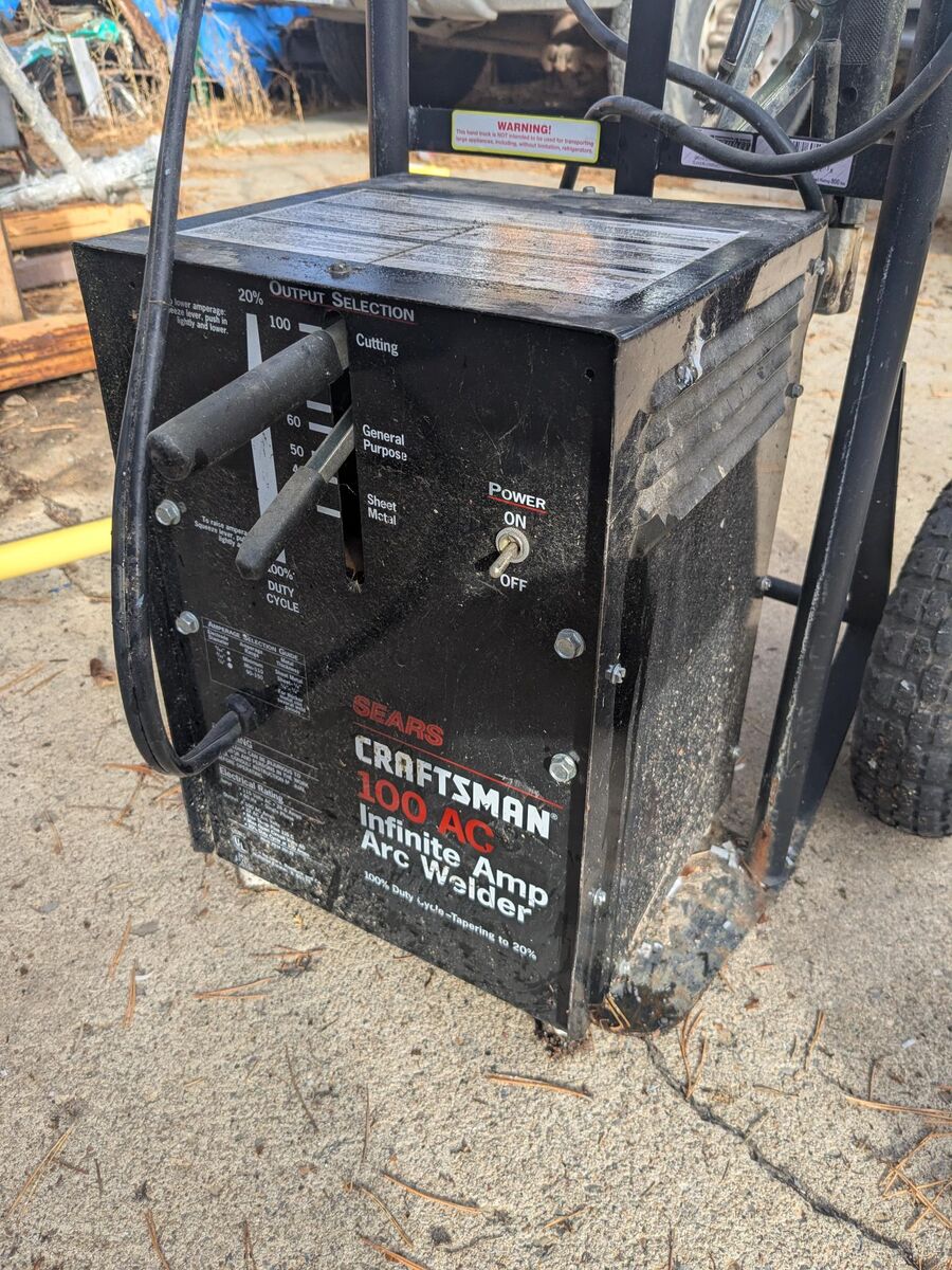 Craftsman Stick welder, used once, 190.00 cash, 435-512-2680