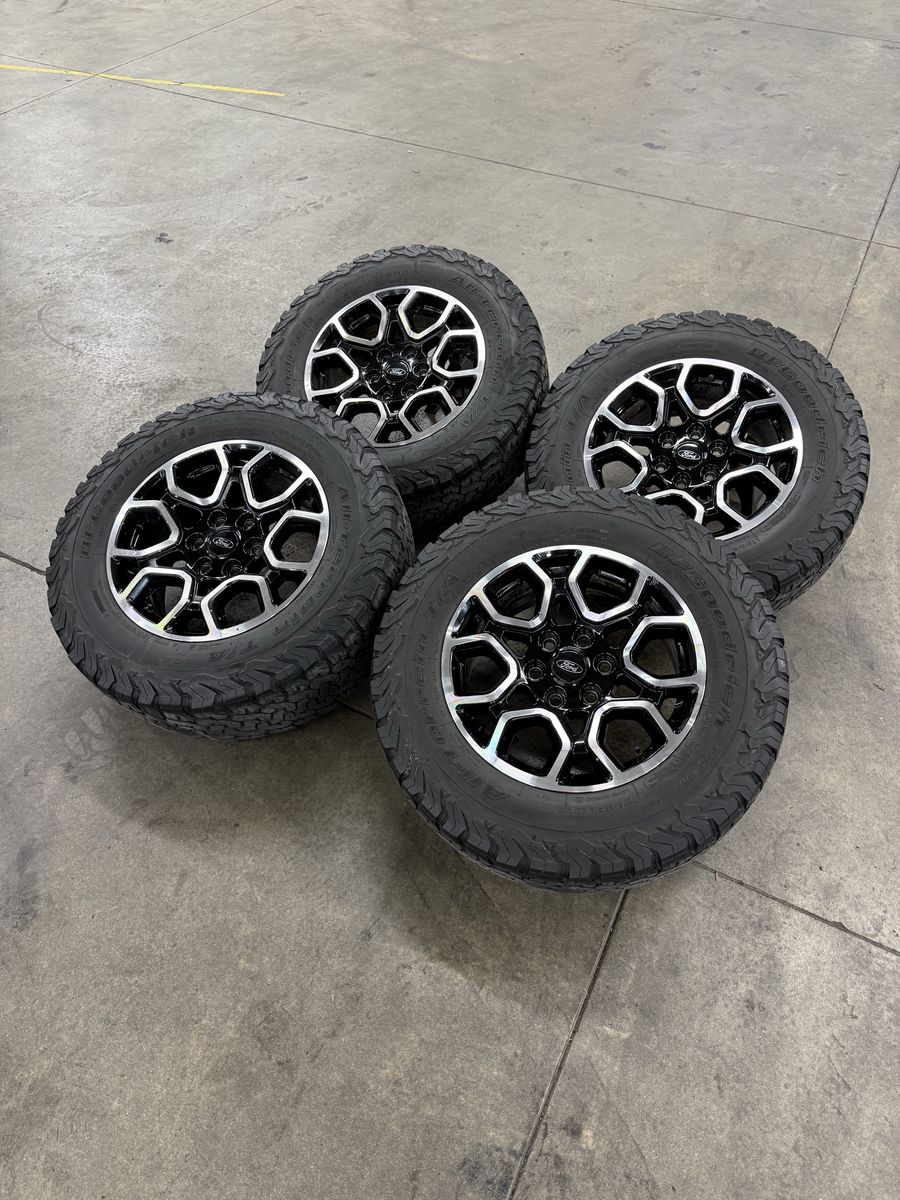 2022 f150 sport FX4 OEM 18in wheels/ 275/65/18 bfg ko2