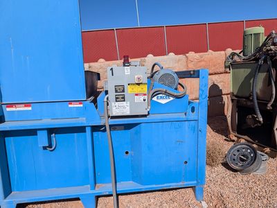Excel ex-60 baler with conveyor
