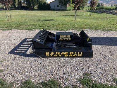 72” Skid Steer brush hog