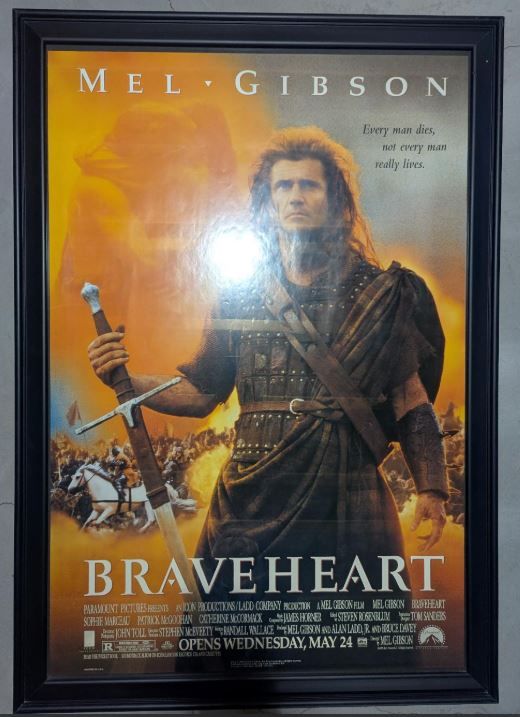 Framed Movie Poster - Braveheart