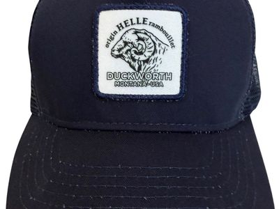 Powder Hound Navy Trucker Style Snapback Duckworth