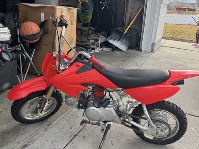 2005 Honda CRF50- Fresh Tune Up- New Plastics