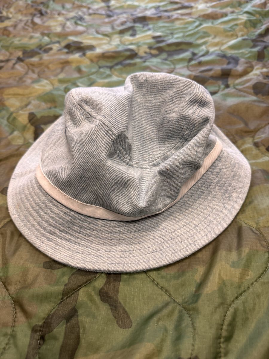 Empyre Bucket Hat Grey Heather Denim