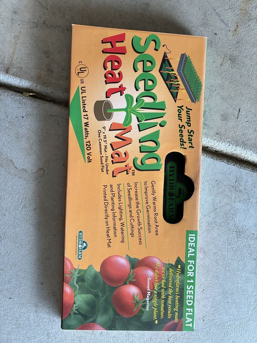 Seedling heat mat 