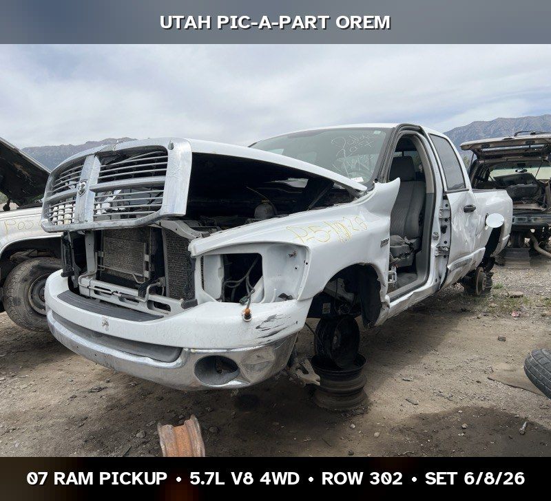 2007 Dodge Ram Pickup Parts - UTPAP Orem