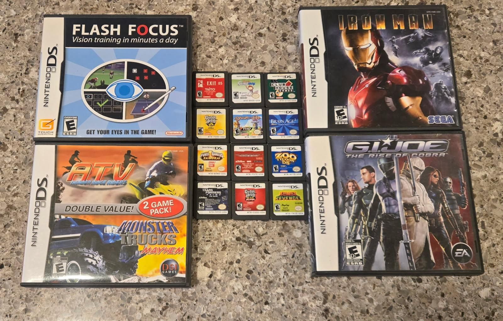 Nintendo Ds games $5 each including Guitar Hero~! Trades considered!