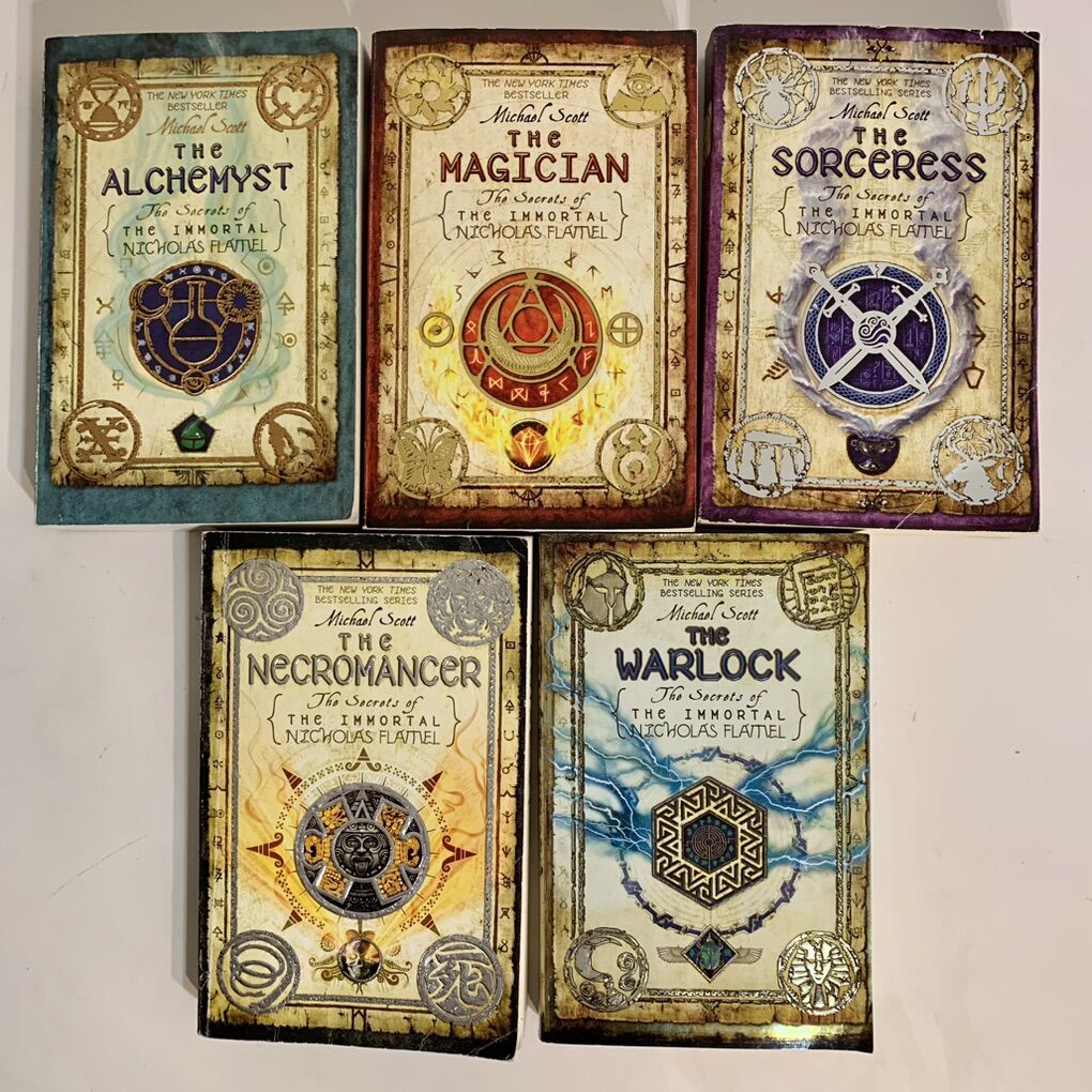 Secrets Of The Immortal Nicolas Flamel Book Set