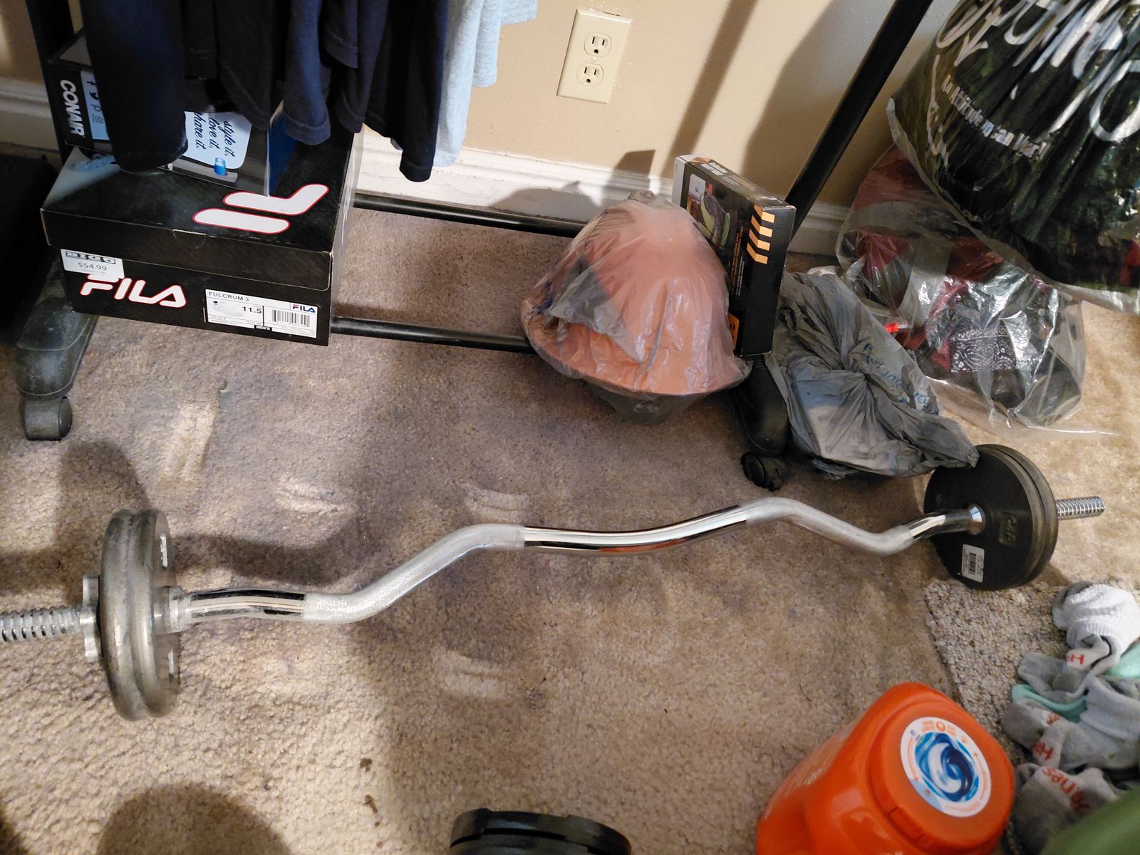 Curl bar