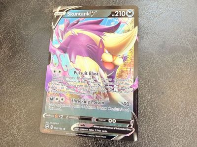 Skuntank V 108/195 Pokémon TCG Card
