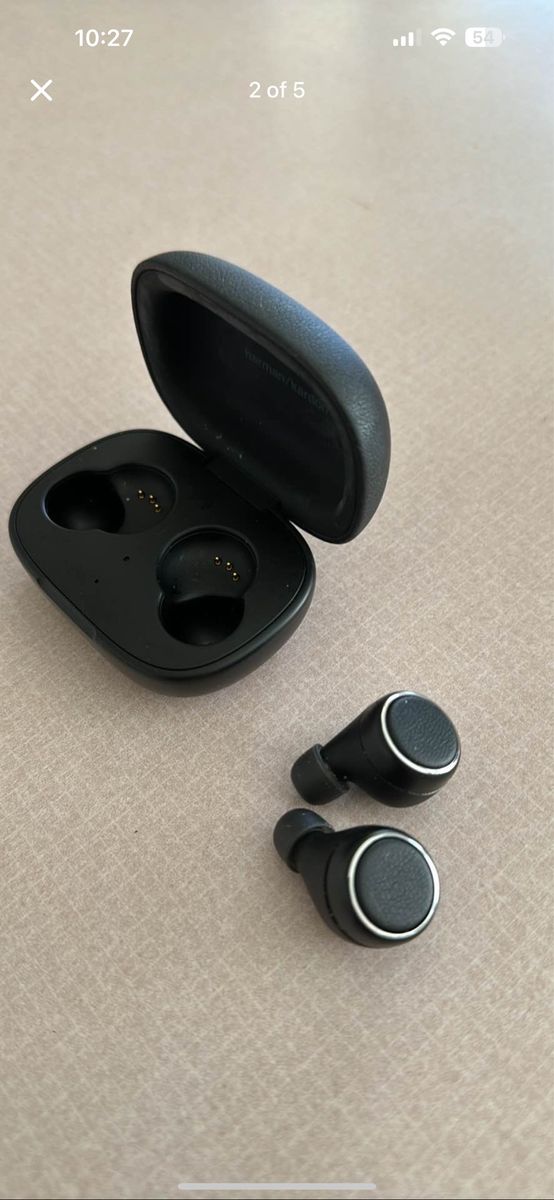 Harman Kardon Fly TWS True Wireless In-Ear Headphones with Charging Case - Black