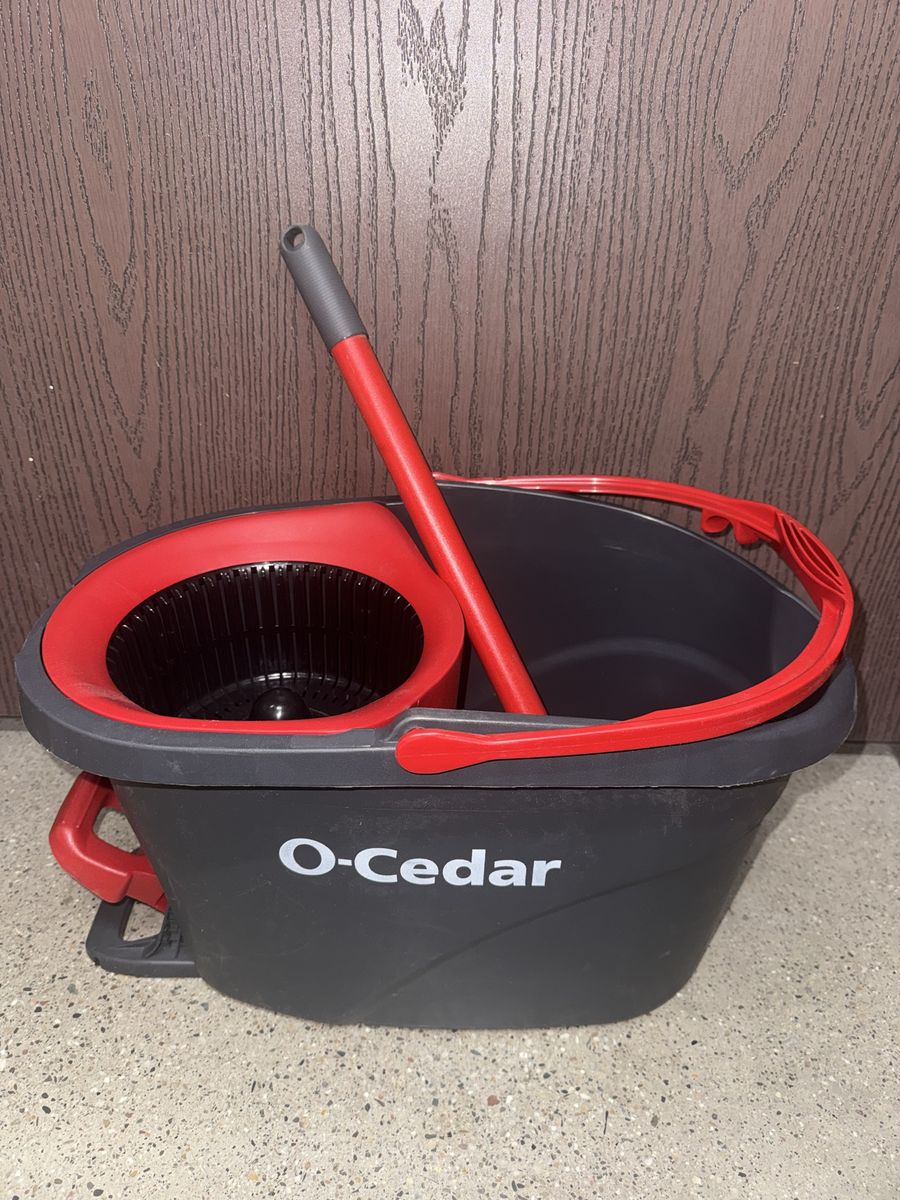 O-Cedar Spin Mop and Bucket