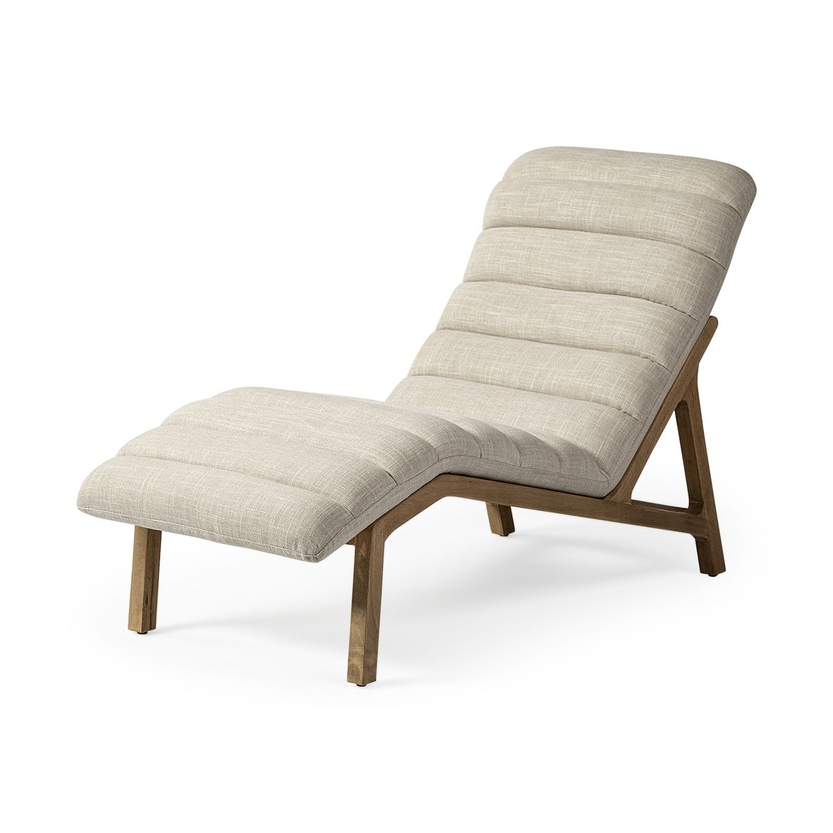 Modern Fabric Chaise Lounge