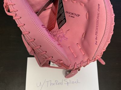 Rawlings Heart of the Hide Catchers Mitt Mother's Day Pink Monochrome
