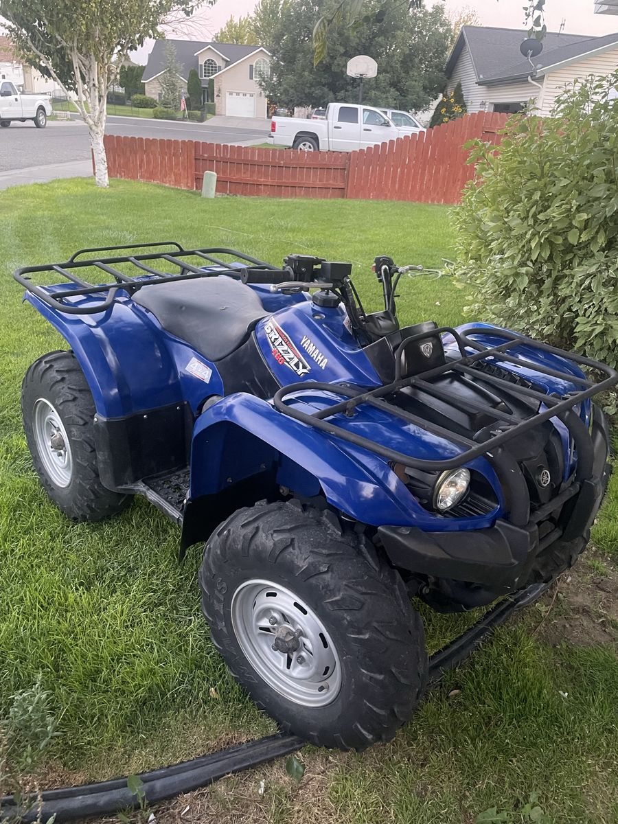 Yamaha Grizzly 450 4x4 ATV Blue