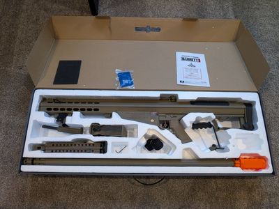 airsoft sniper 6mm pro shop barrett brand new