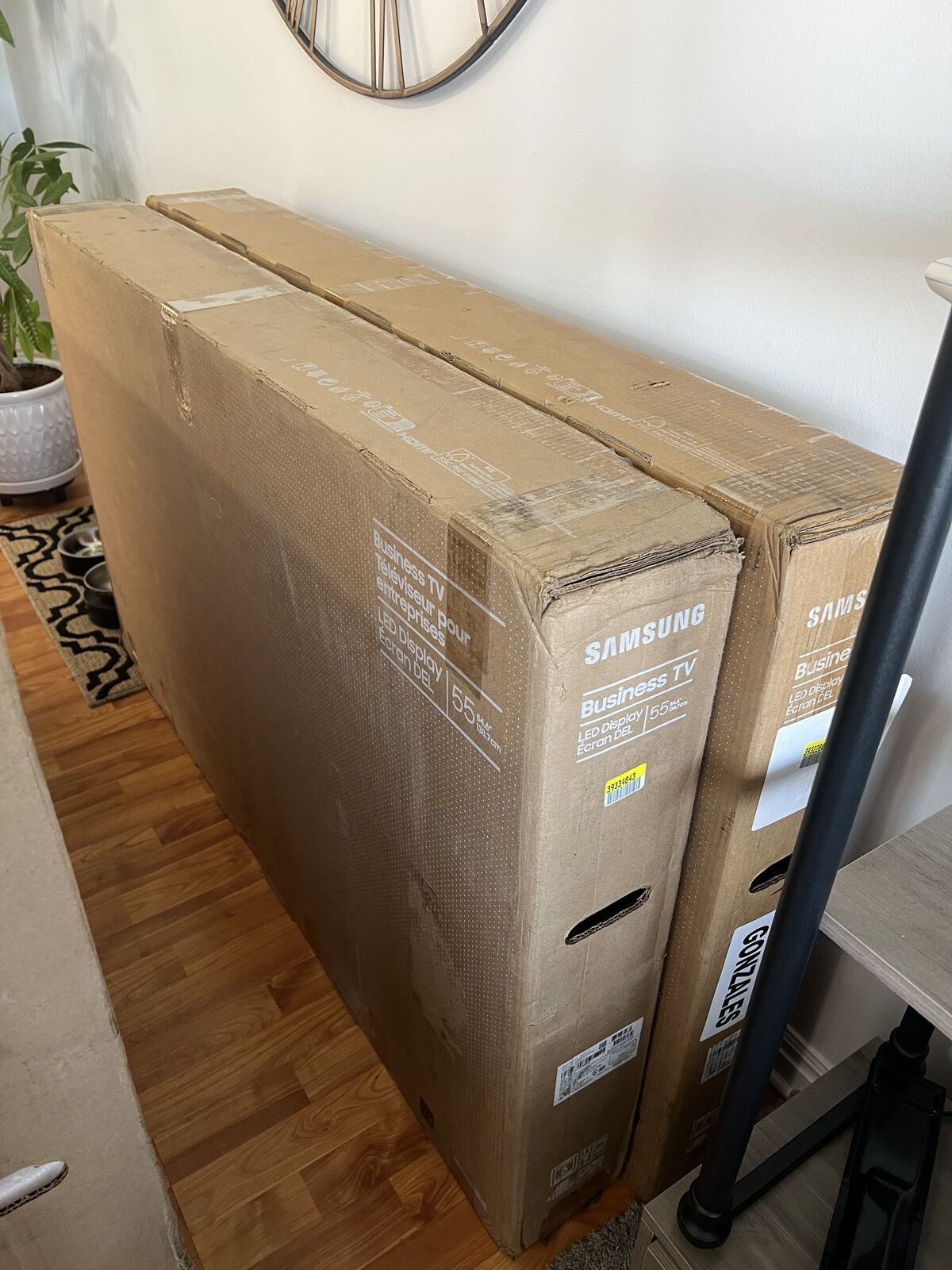 Samsung 55” Crystal UHD 4K BE-C/H Series HDR Pro TV (New Open Box)