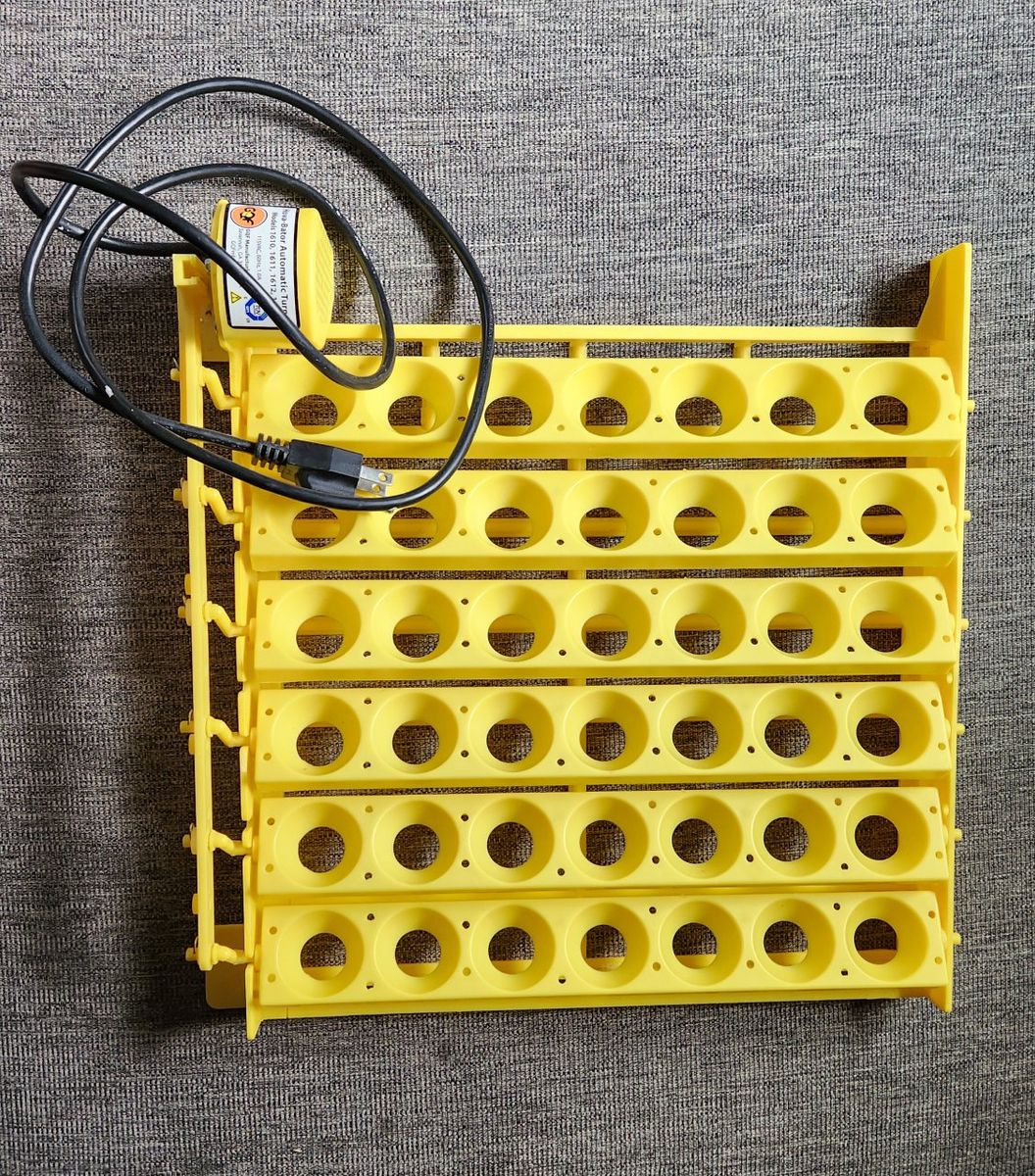Automatic Egg Turner Tray for Incubator - 42-Egg Capacity, 110V Motor