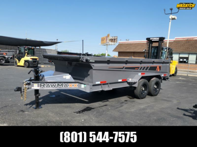 2026 RawMaxx 7X16 GDX KNIGHT Dump Trailer