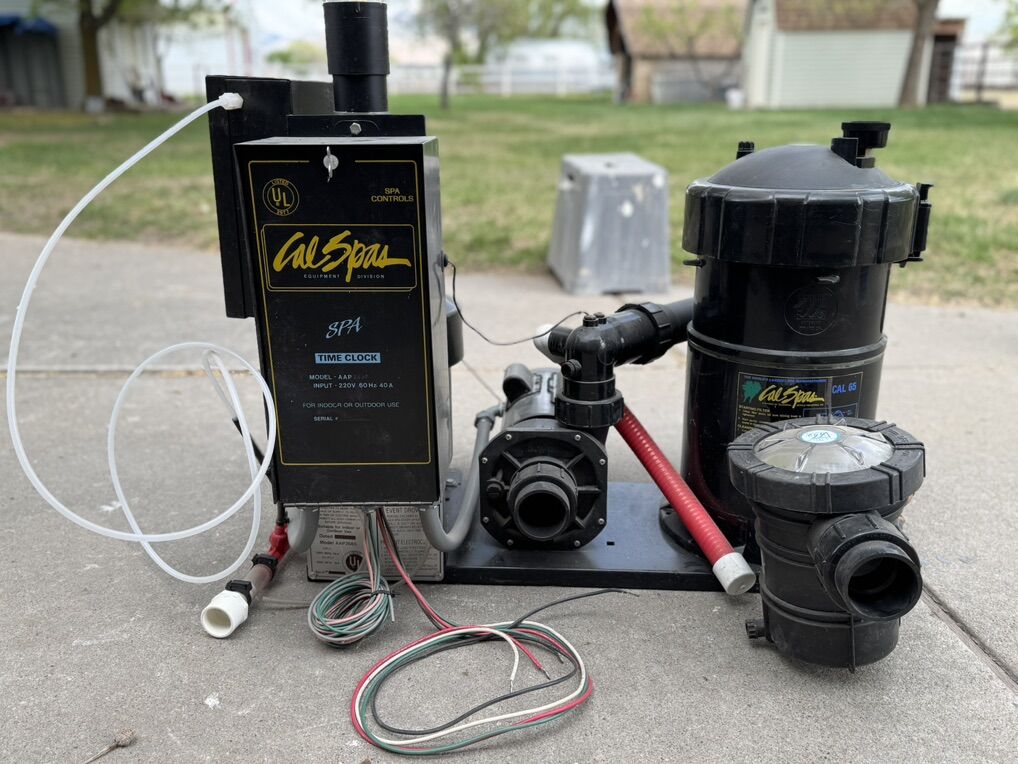 Cal Spa Pump/Filter Assembly