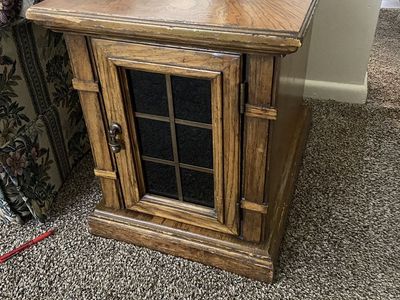 Solid Wood End Table – $150