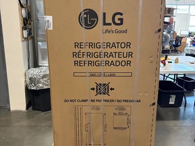 LG LTCS20020S 30in Top Freezer Refrigerator with 20.2 Cu. Ft. Capacity, Stainless Steel, Brand New!