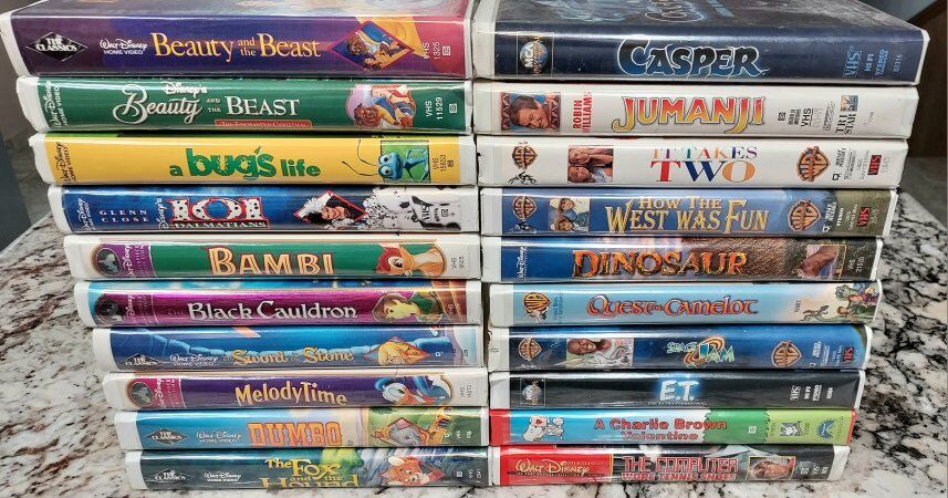 Disney VHS Tapes and Others