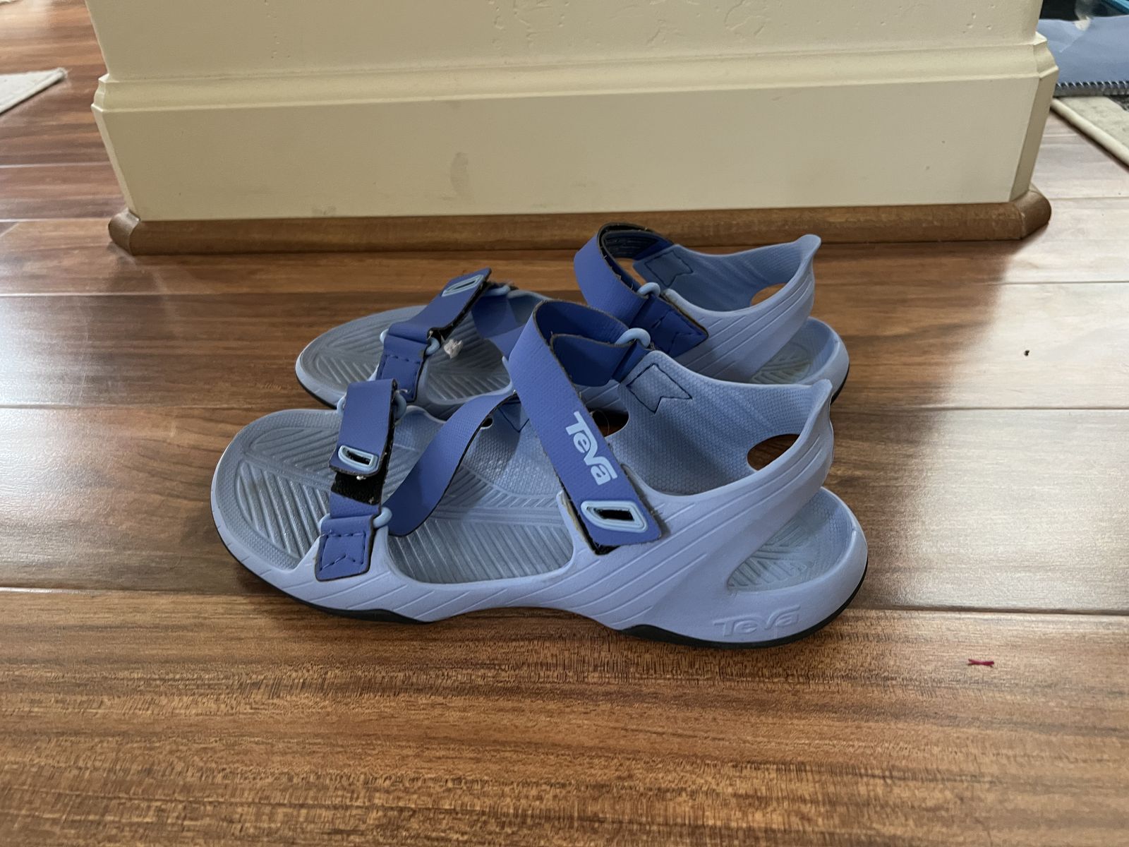 Womens teva sandals size 9 .