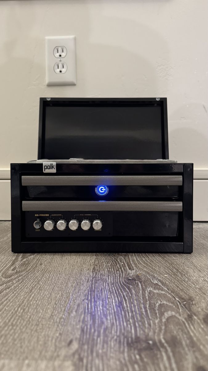 Mini US General toolbox Bluetooth speaker