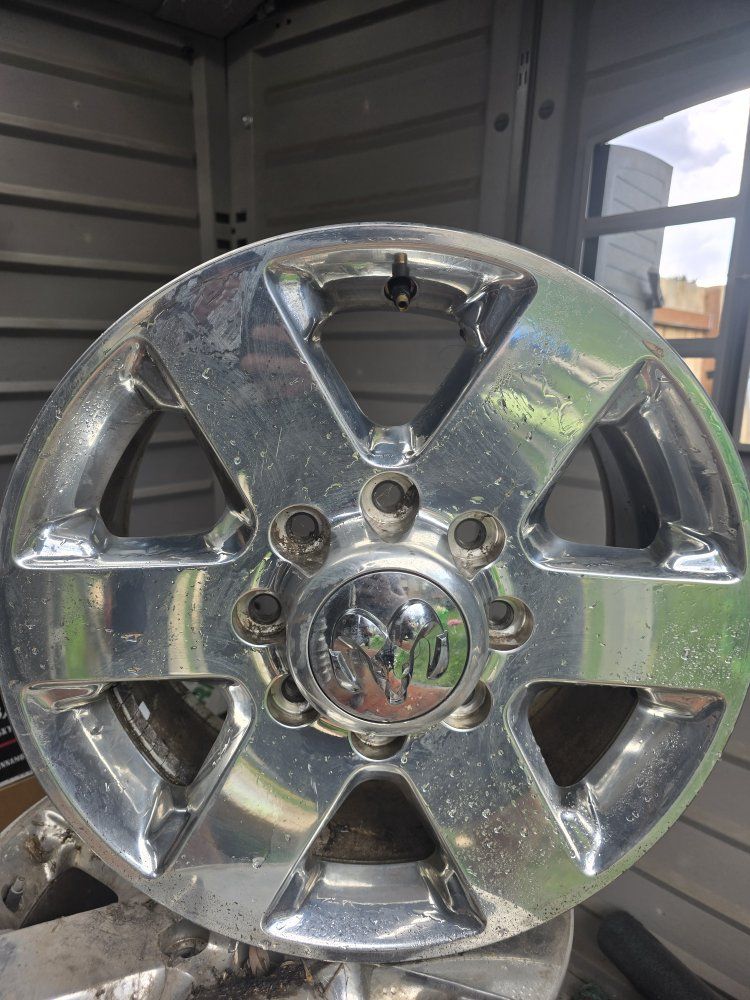 OEM Dodge Ram Chrome Wheel 17" Rim 8 Lug - Used
